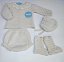 Conjunto ranitas punto cuello encaje recién nacida Juliana 